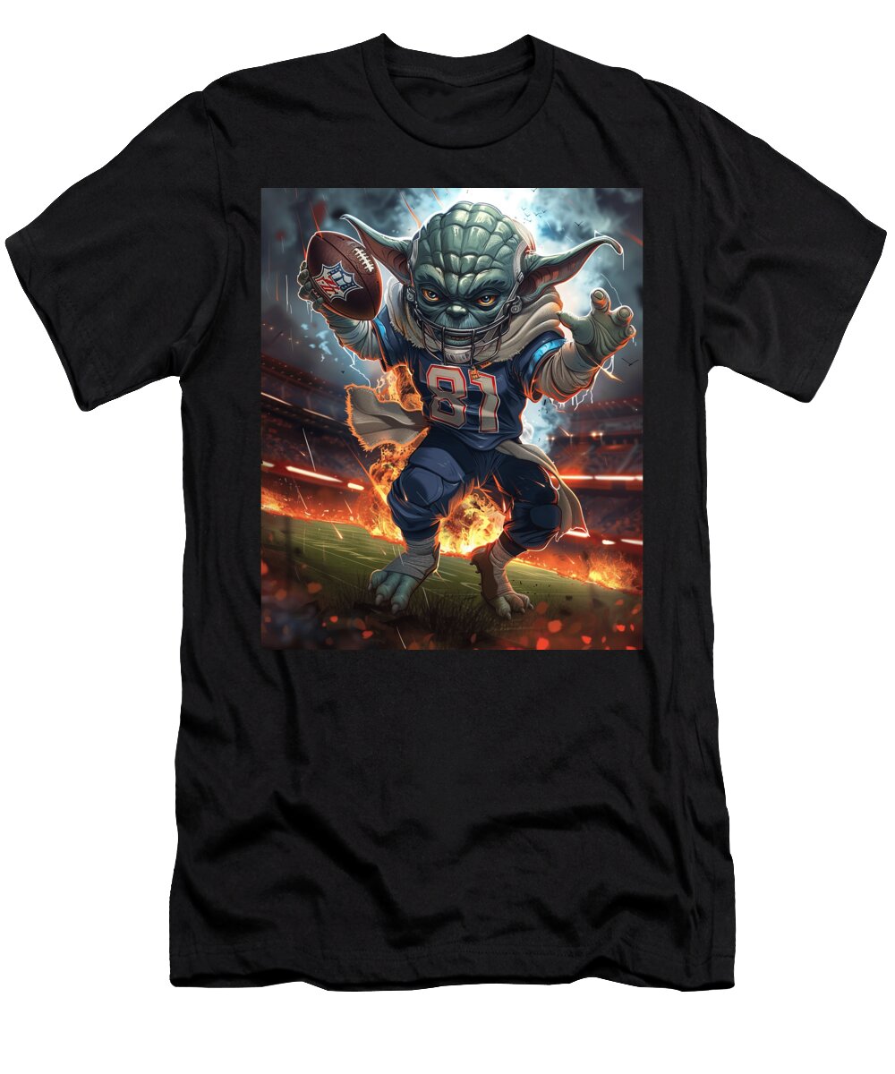 Yoda Vs Chiefs Saga Cecils Willis T-Shirt