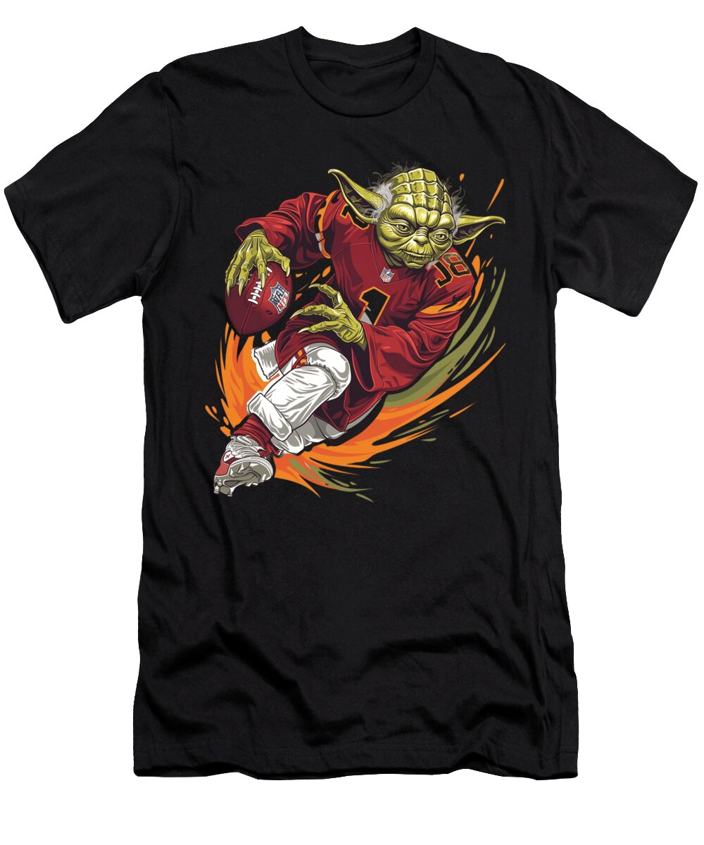 Yoda Vs Chiefs Series Cecils Willis T-Shirt