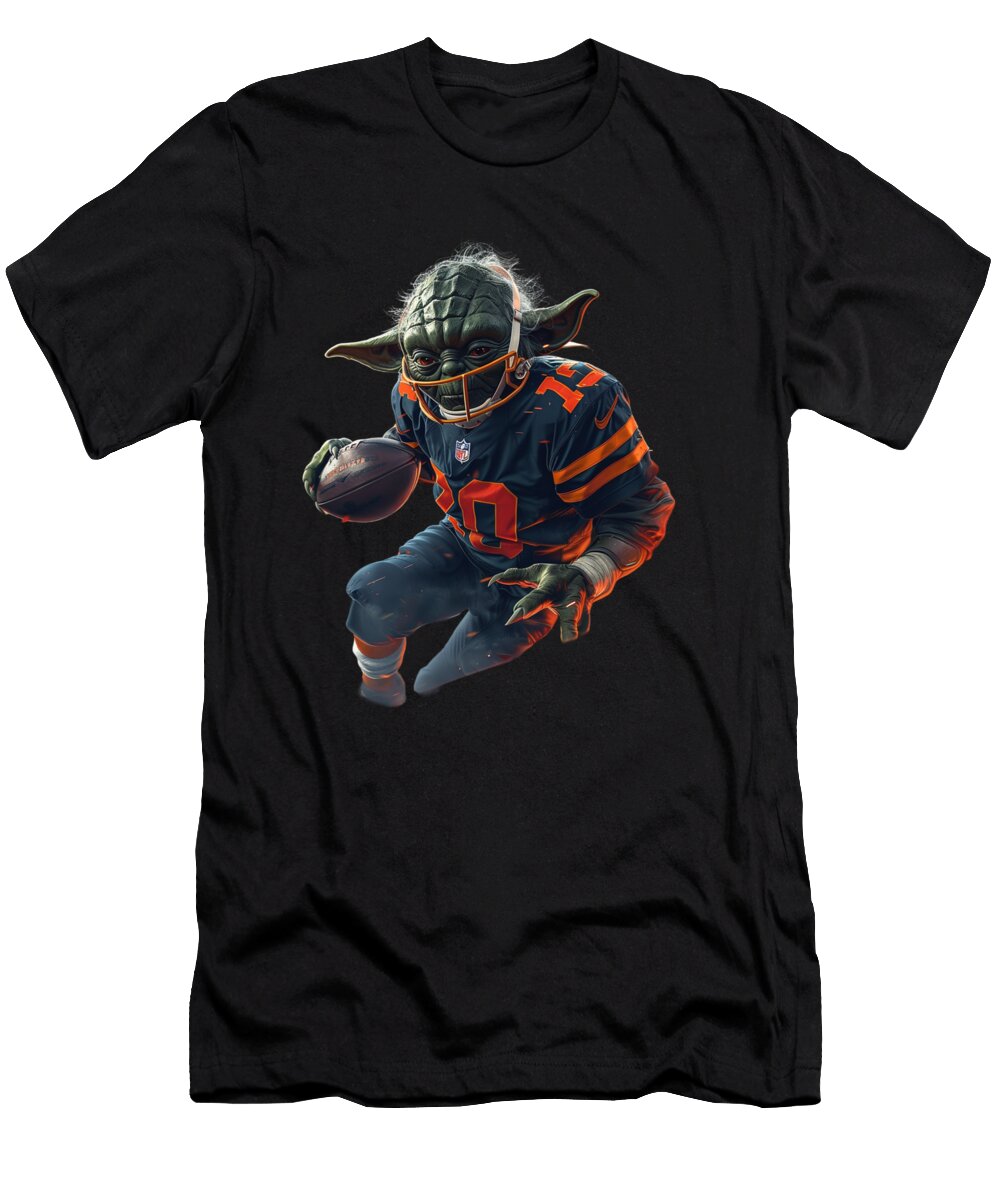 Yoda Vs Chiefs Skirmish Cecils Willis T-Shirt