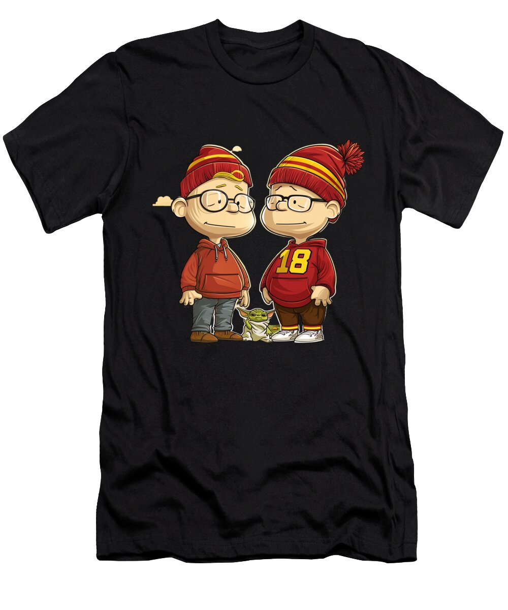 Yoda Vs Chiefs Zone Cecils Willis T-Shirt