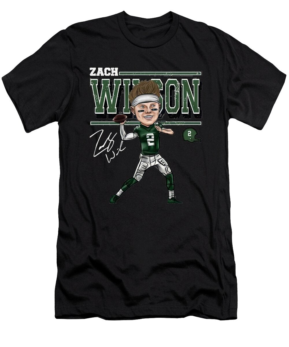 Zach Wilson Carton Kelvin Kent T-Shirt