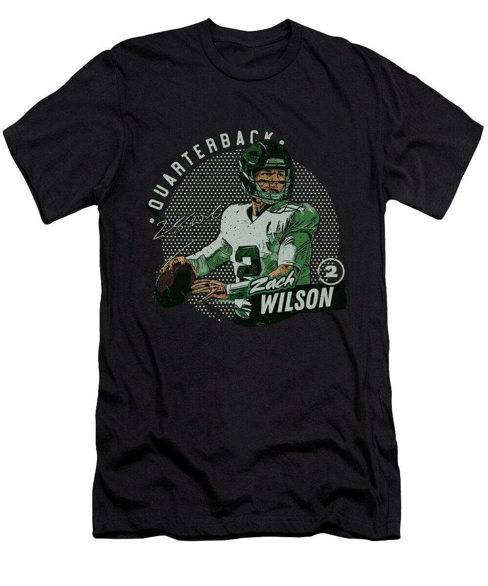Zach Wilson New York J Dots Ihsan Sirin T-Shirt